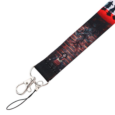 Cartoon Mobile Phone Lanyard Necklace Accessories Keychain