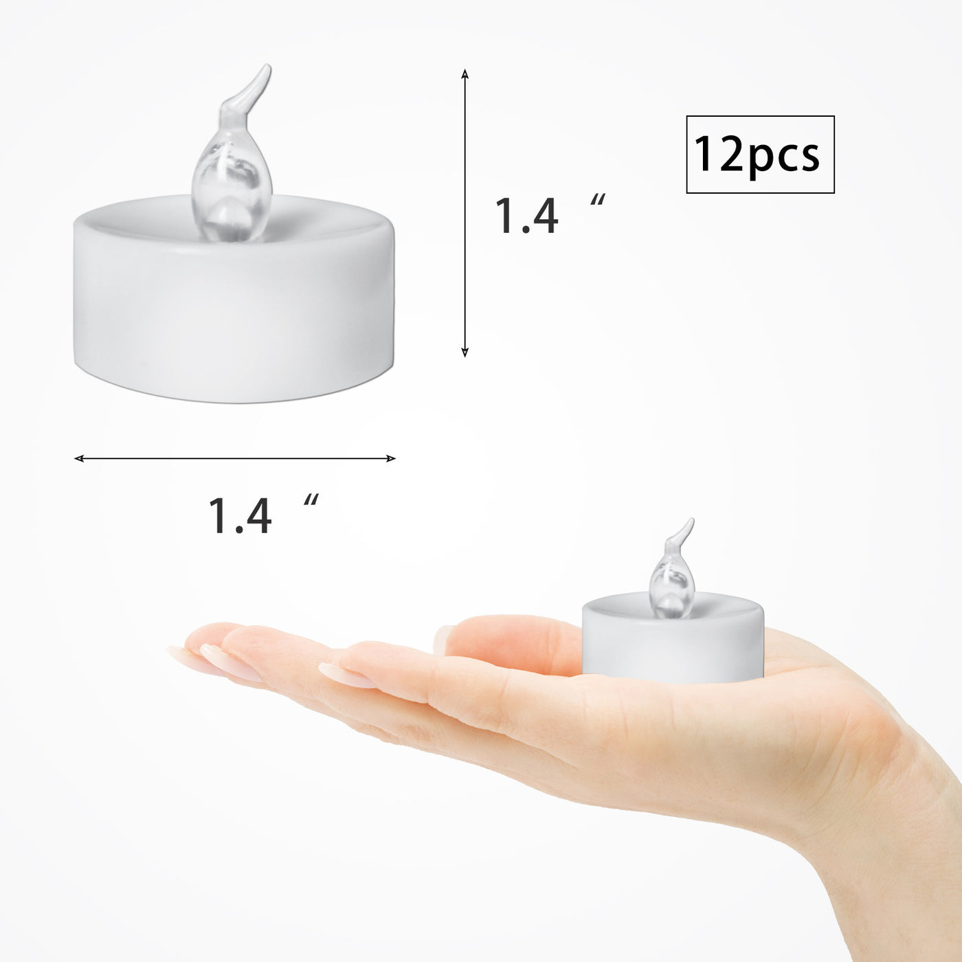 Electronic Candles Flickering LED