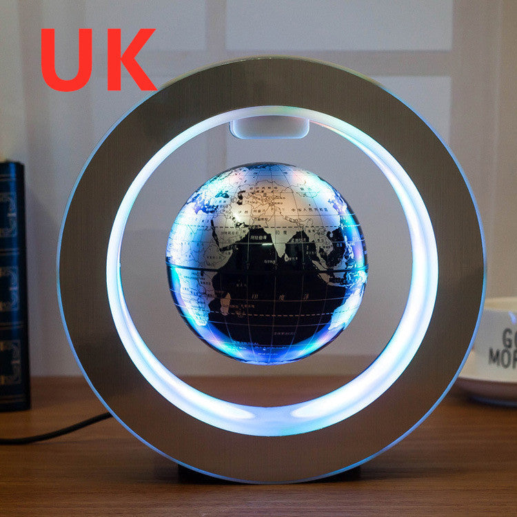 LED World Map Floating Globe