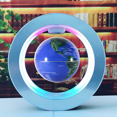 LED World Map Floating Globe
