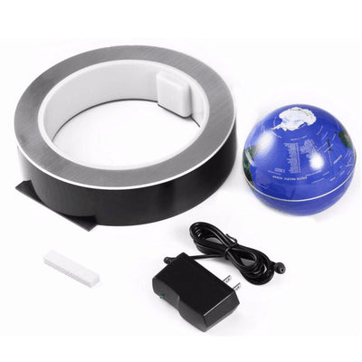 LED World Map Floating Globe