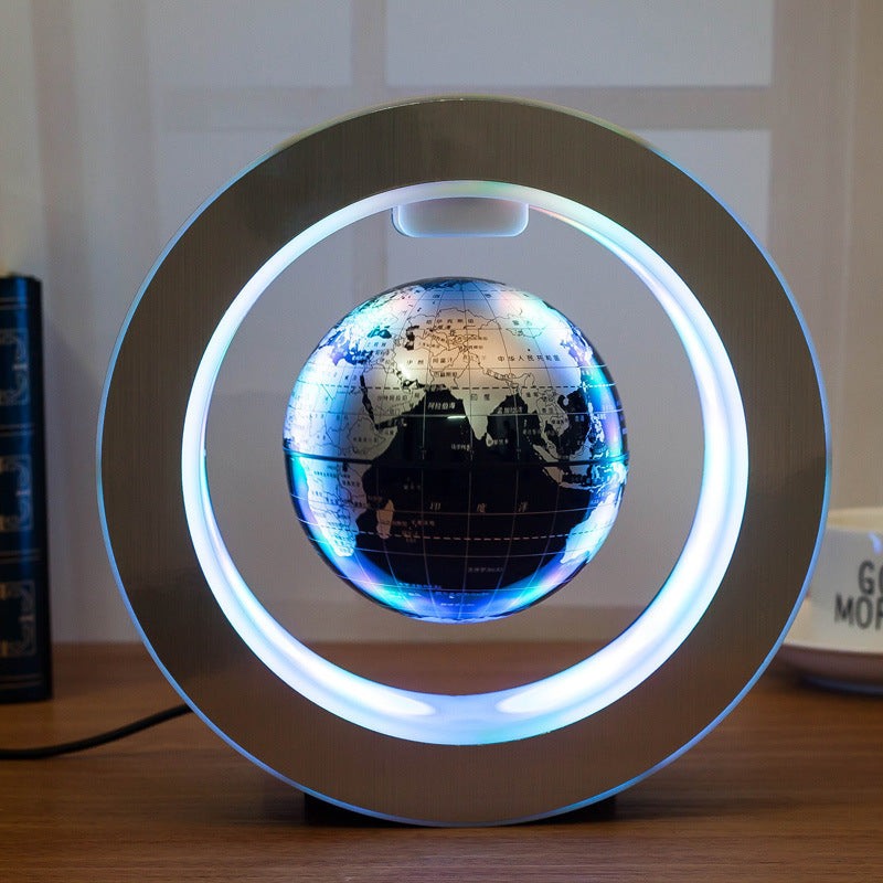 LED World Map Floating Globe