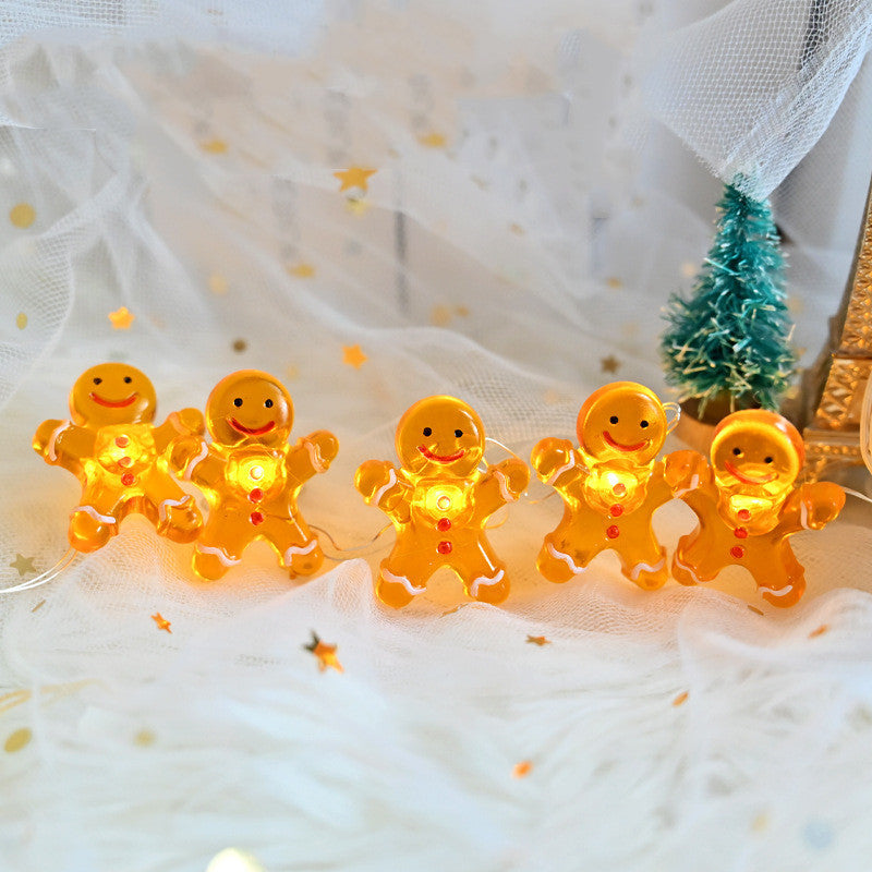 Christmas Gingerbread Lighting Chain