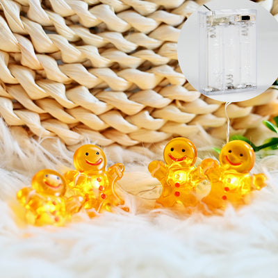 Christmas Gingerbread Lighting Chain