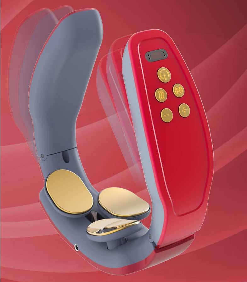 Wireless EMS Neck Massager – Cervical Therapy Device