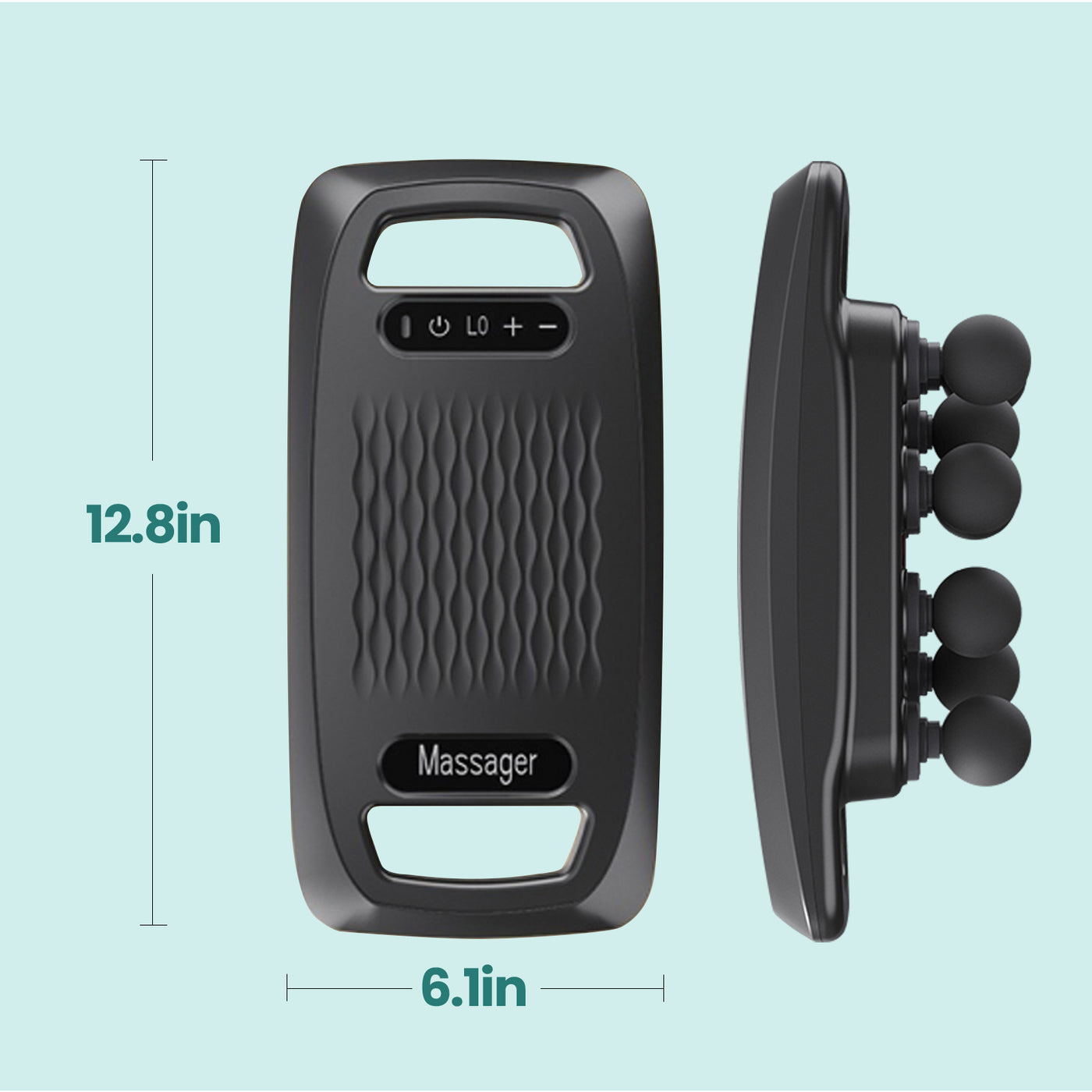 10 Head Massage Gun With Heat Function