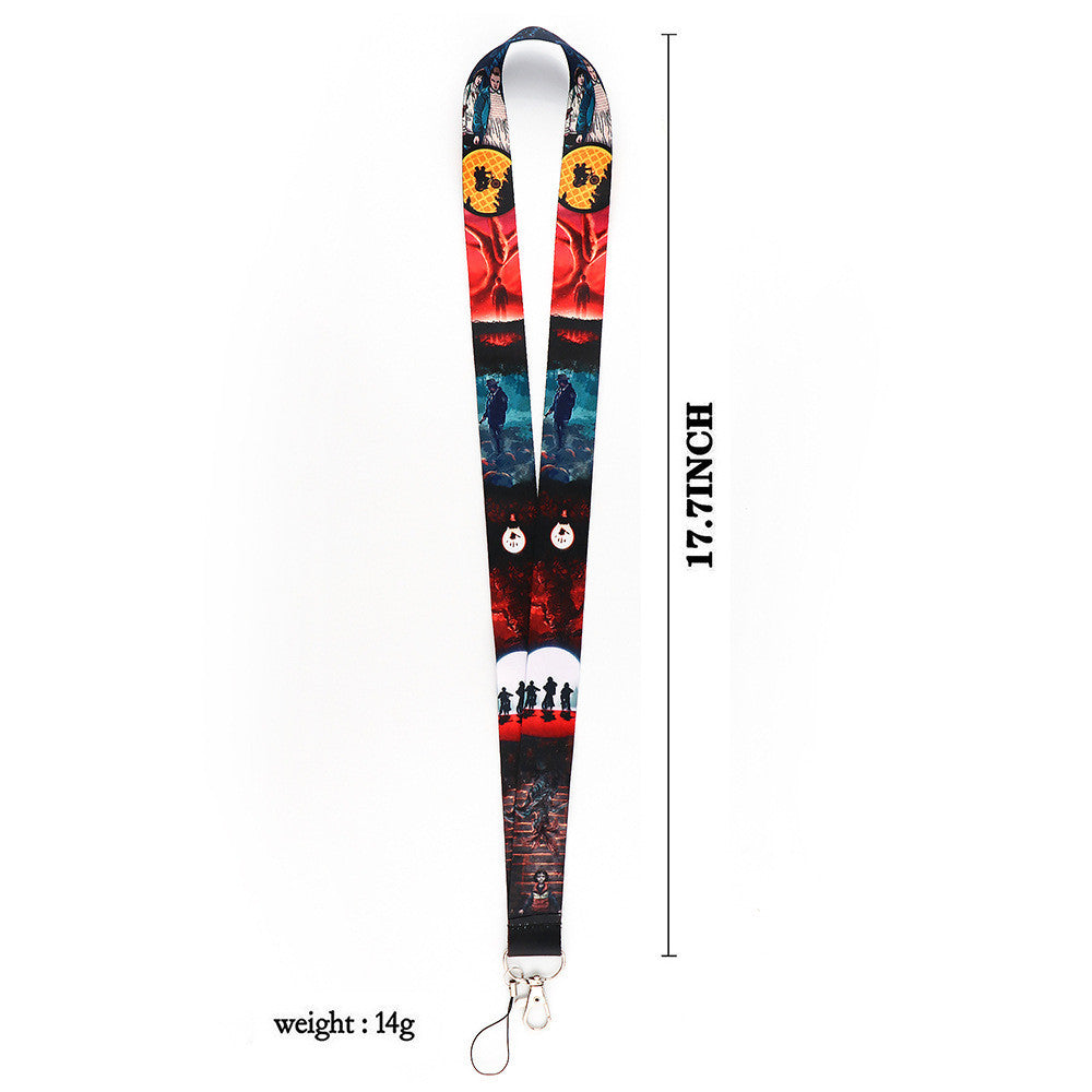 Cartoon Mobile Phone Lanyard Necklace Accessories Keychain