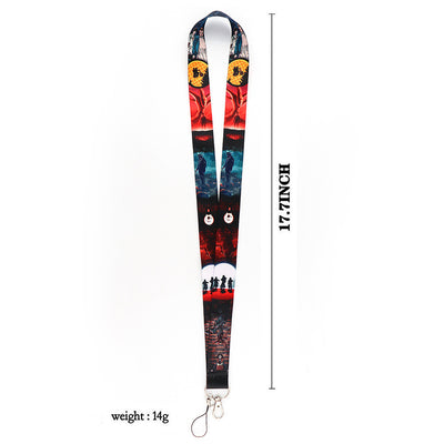 Cartoon Mobile Phone Lanyard Necklace Accessories Keychain