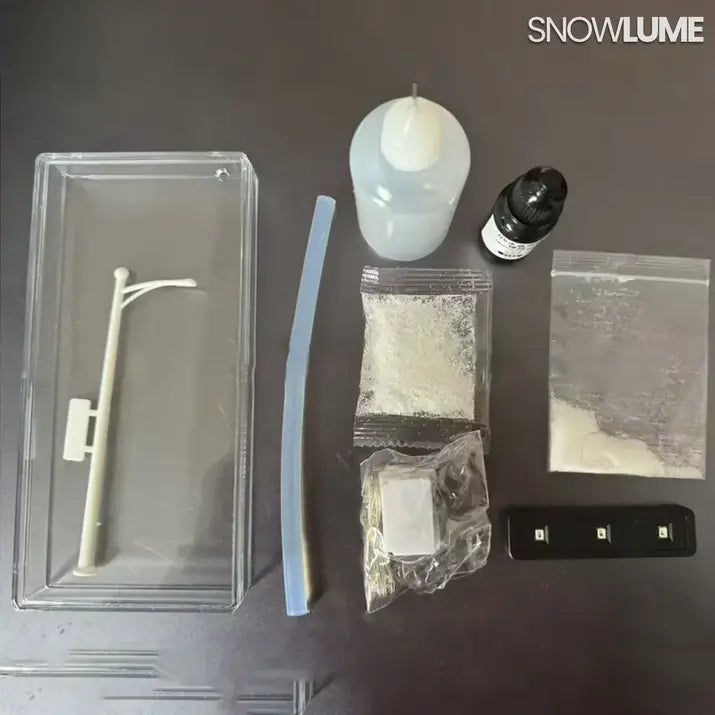 Winter Street Light DIY Lamp