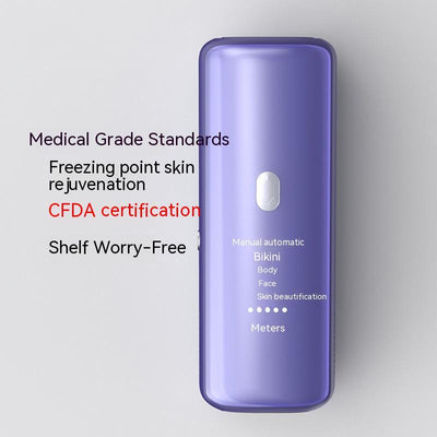 Sapphire Freezing Point Body Hair Removal Device