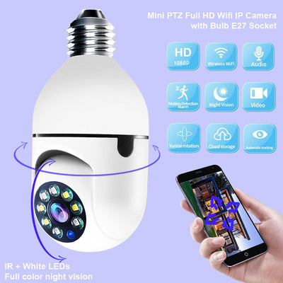 Wi-fi Bulb CAMERA 1080P