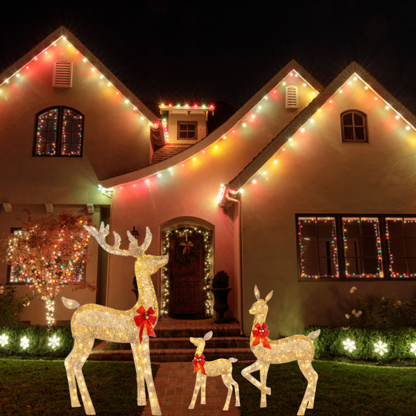 Christmas Deer Lighting