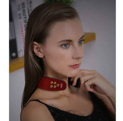 Wireless EMS Neck Massager – Cervical Therapy Device