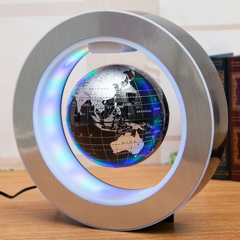 LED World Map Floating Globe