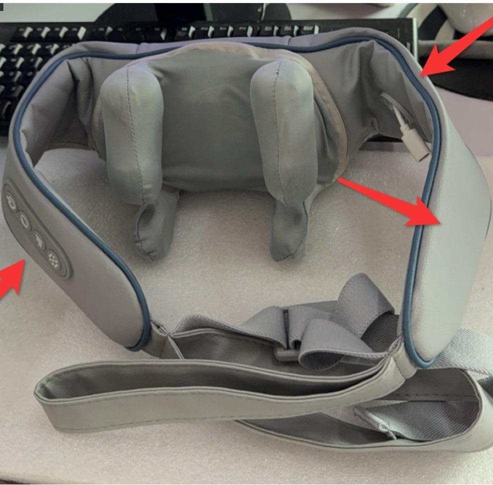 Neck Massager Back Waist Massage Instrument Multifunctional