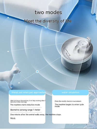 Cat Water Fountain Wireless