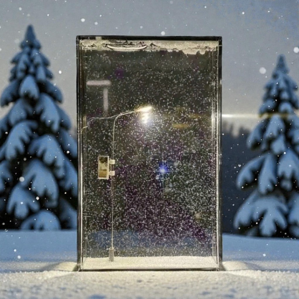 Winter Street Light DIY Lamp