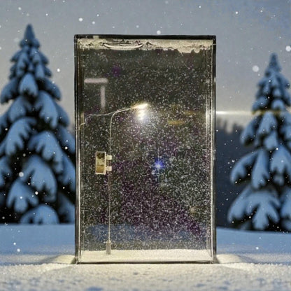 Winter Street Light DIY Lamp