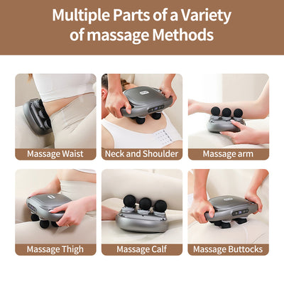 6-Head Full Body Massager