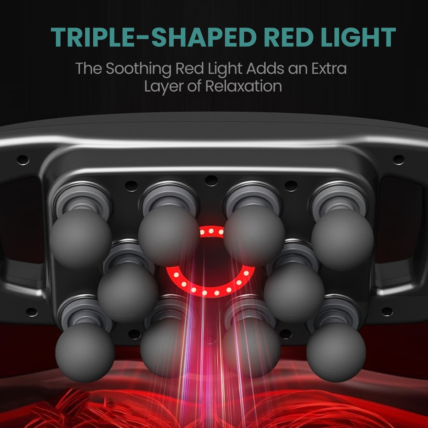 10 Head Massage Gun With Heat Function