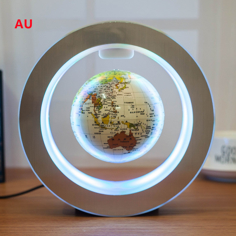 LED World Map Floating Globe