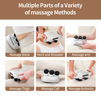 6-Head Full Body Massager